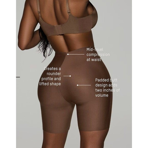 Skims BUTT Enhancing PADDED Shorts XSmall - Picture 6 of 8